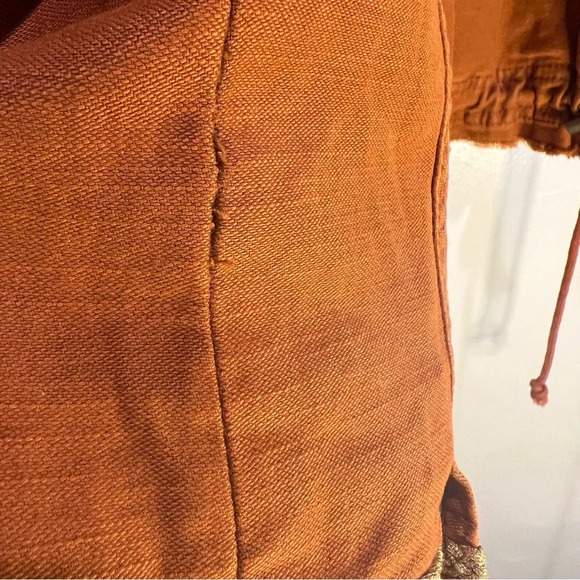 Free People Extreme Cropped Military Jacket Size Small OB618949 Embroidery *FLAW - Picture 15 of 15